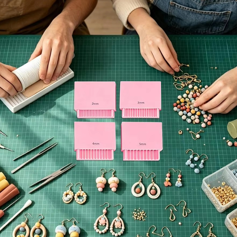 Bead Roller Sheet Metal Forming Machine - 2-5mm Clay Gel Ball Maker Tools,