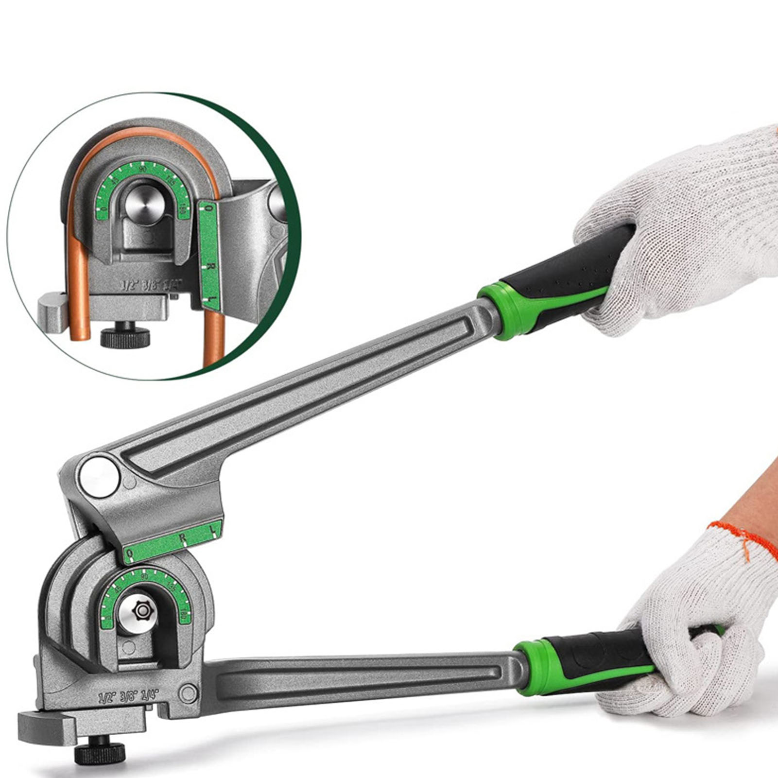 Manual Pipe Tube Bender 3/8 To 1 Inch - Tubing Bender 3 in 1 Tubing