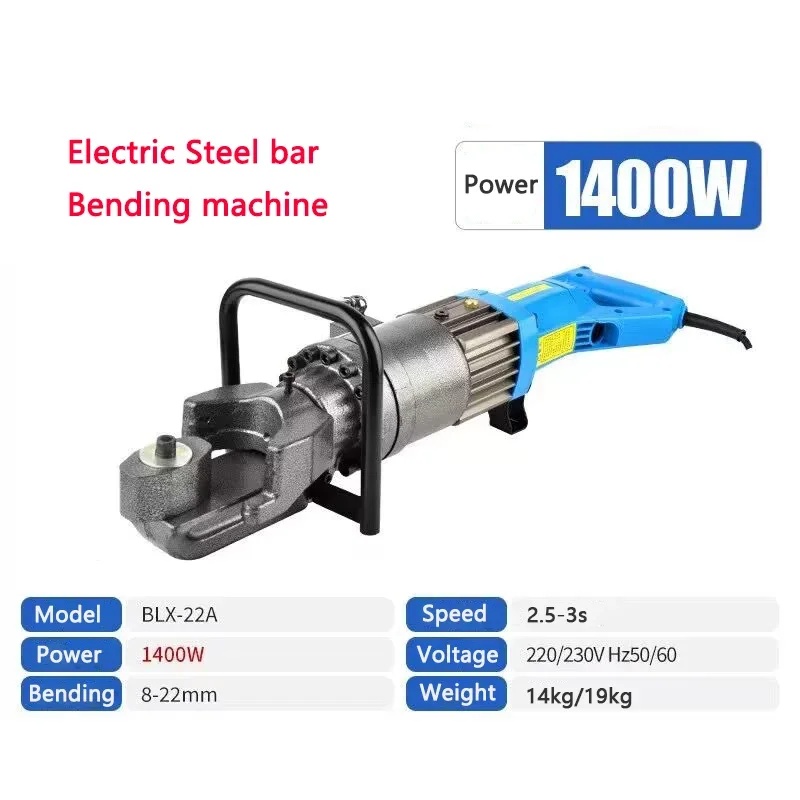 Rebar Bender Electric Portable 25Mm - Electric Hydraulic Hine 8-22Mm/8-25Mm Portable Steel