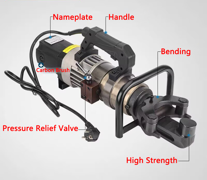NRB-25B Electric Hydraulic Reb - đánh giá và giá Rebar Bender Electric Portable 25Mm