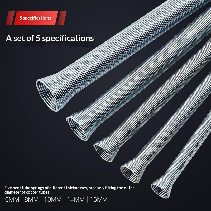1Set/5Pcs Outside Style Spring - đánh giá và giá Manual Pipe Tube Bender 3/8 To 1 Inch