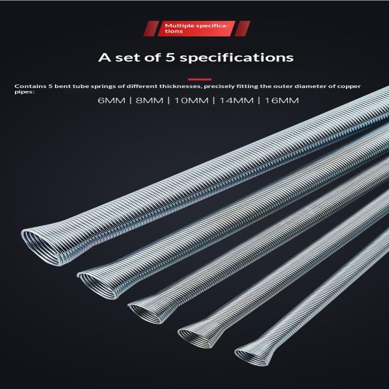 5Pcs Outside Style Spring Copp - đánh giá và giá Manual Pipe Tube Bender 3/8 To 1 Inch
