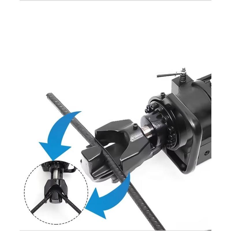 --25 Portable Power Hydraulic  - đánh giá và giá Rebar Bender Electric Portable 25Mm