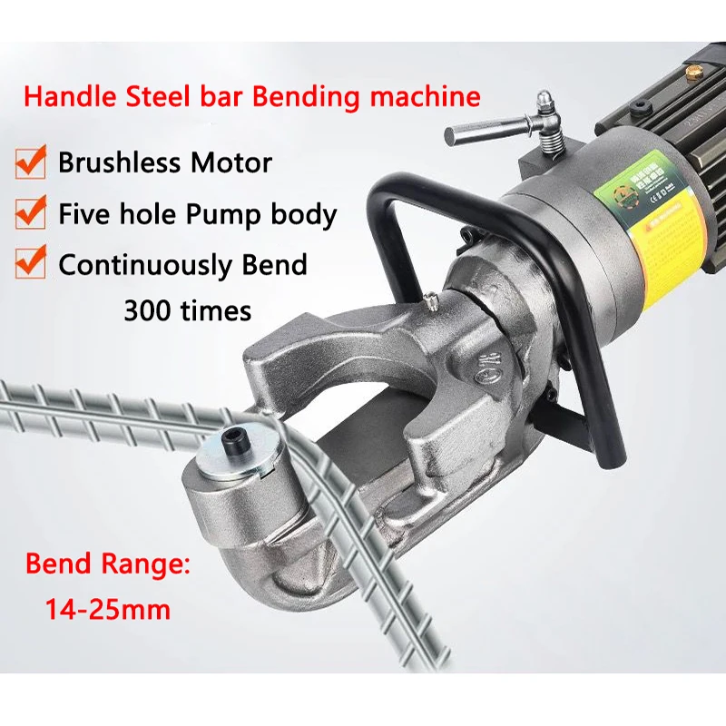 Electric Brushless Steel Bar B - đánh giá và giá Rebar Bender Electric Portable 25Mm