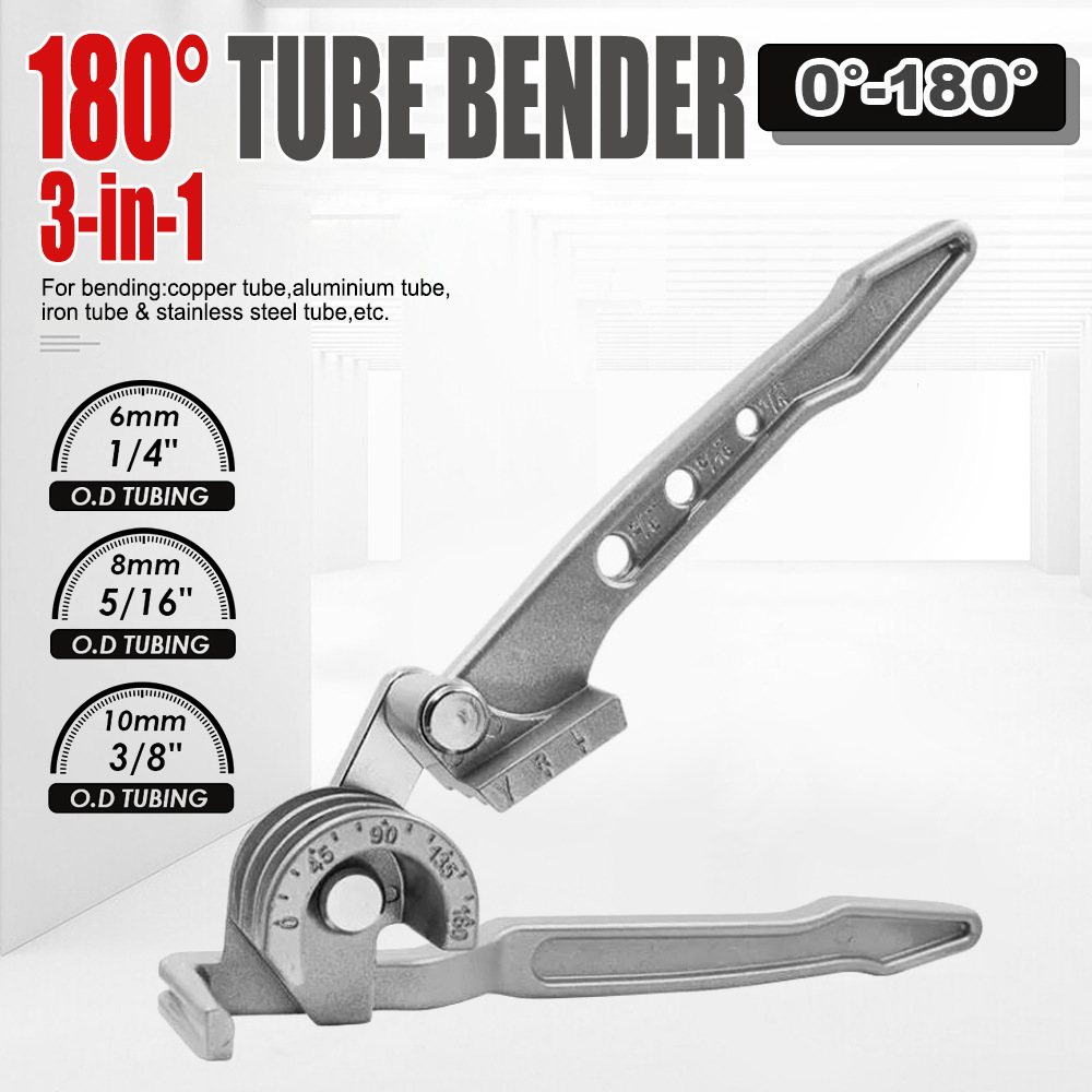 Tube Bender 3 in 1 Manual Tubi - đánh giá và giá Manual Pipe Tube Bender 3/8 To 1 Inch