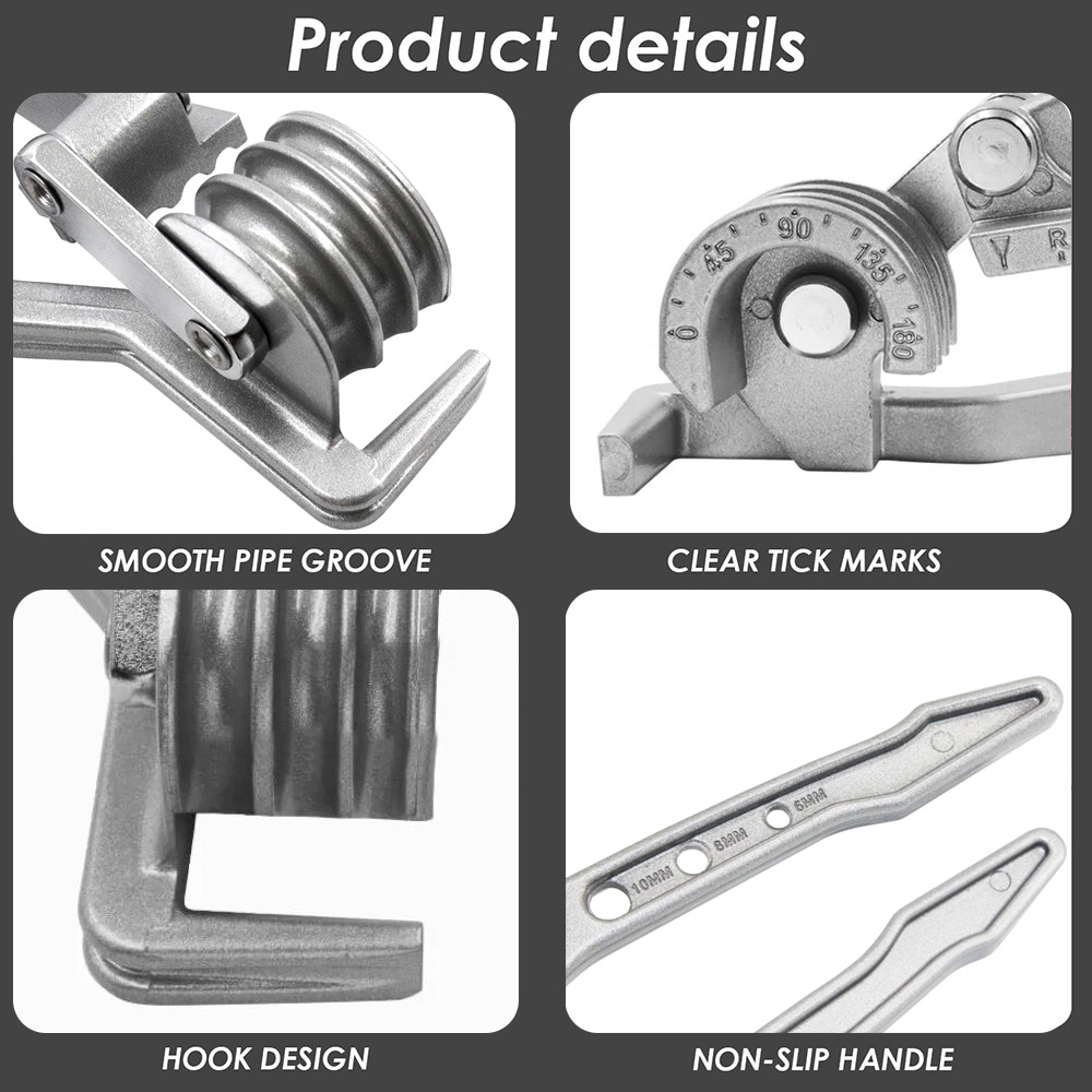 Tube Bender 3 in 1 Manual Tubi - đánh giá và giá Manual Pipe Tube Bender 3/8 To 1 Inch