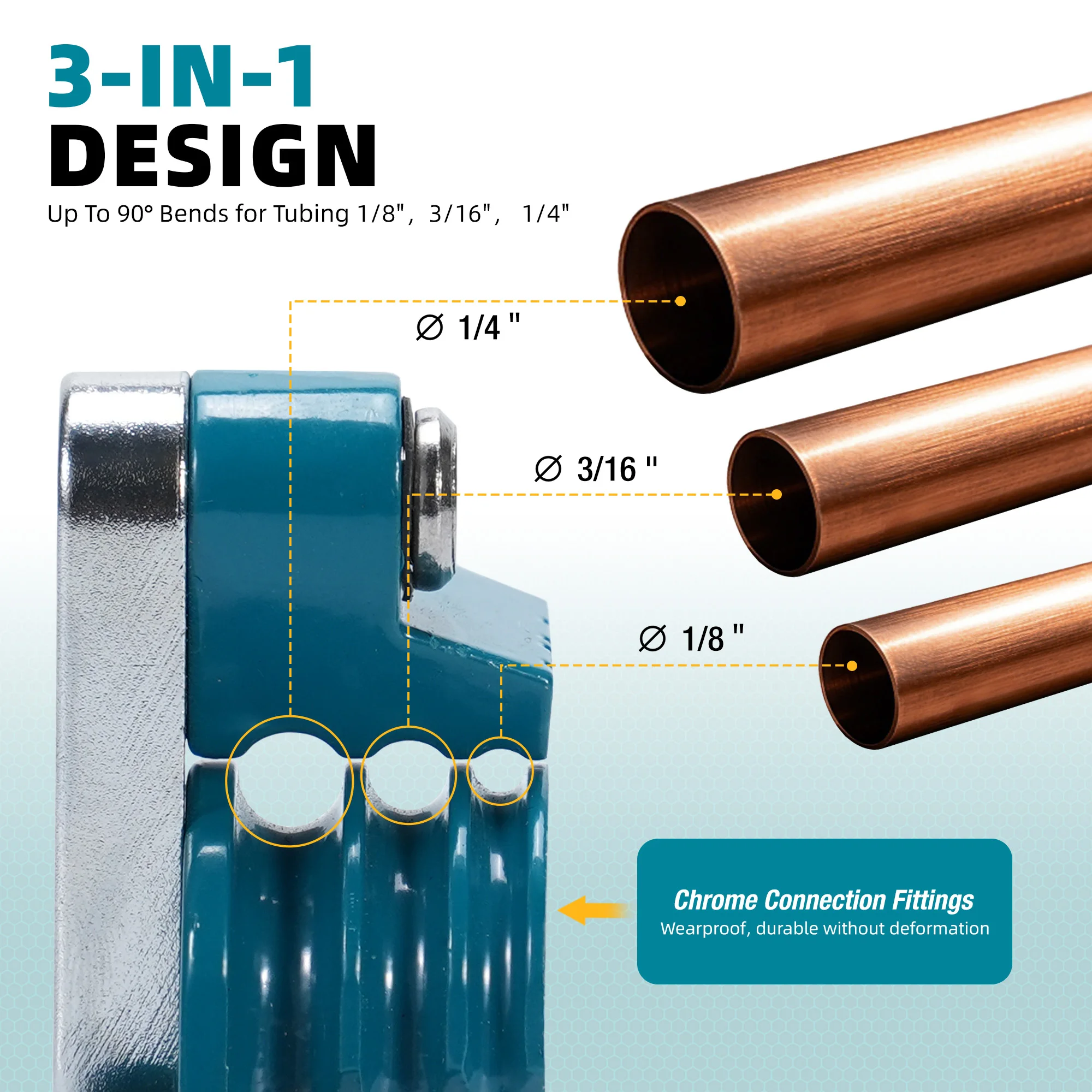 LIBRATON Copper Tube Bender, T - đánh giá và giá Manual Pipe Tube Bender 3/8 To 1 Inch