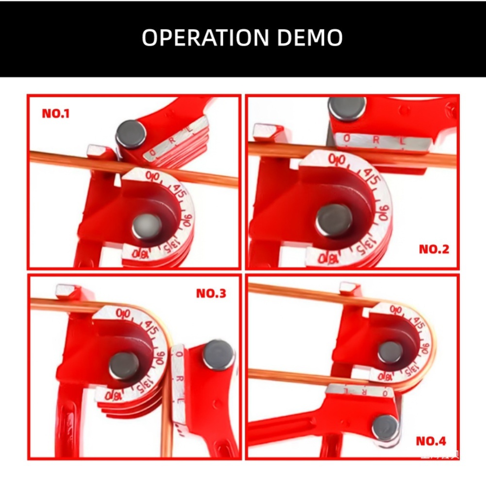 26*19.5*6cm 3-in-1 Manual Tube - đánh giá và giá Manual Pipe Tube Bender 3/8 To 1 Inch