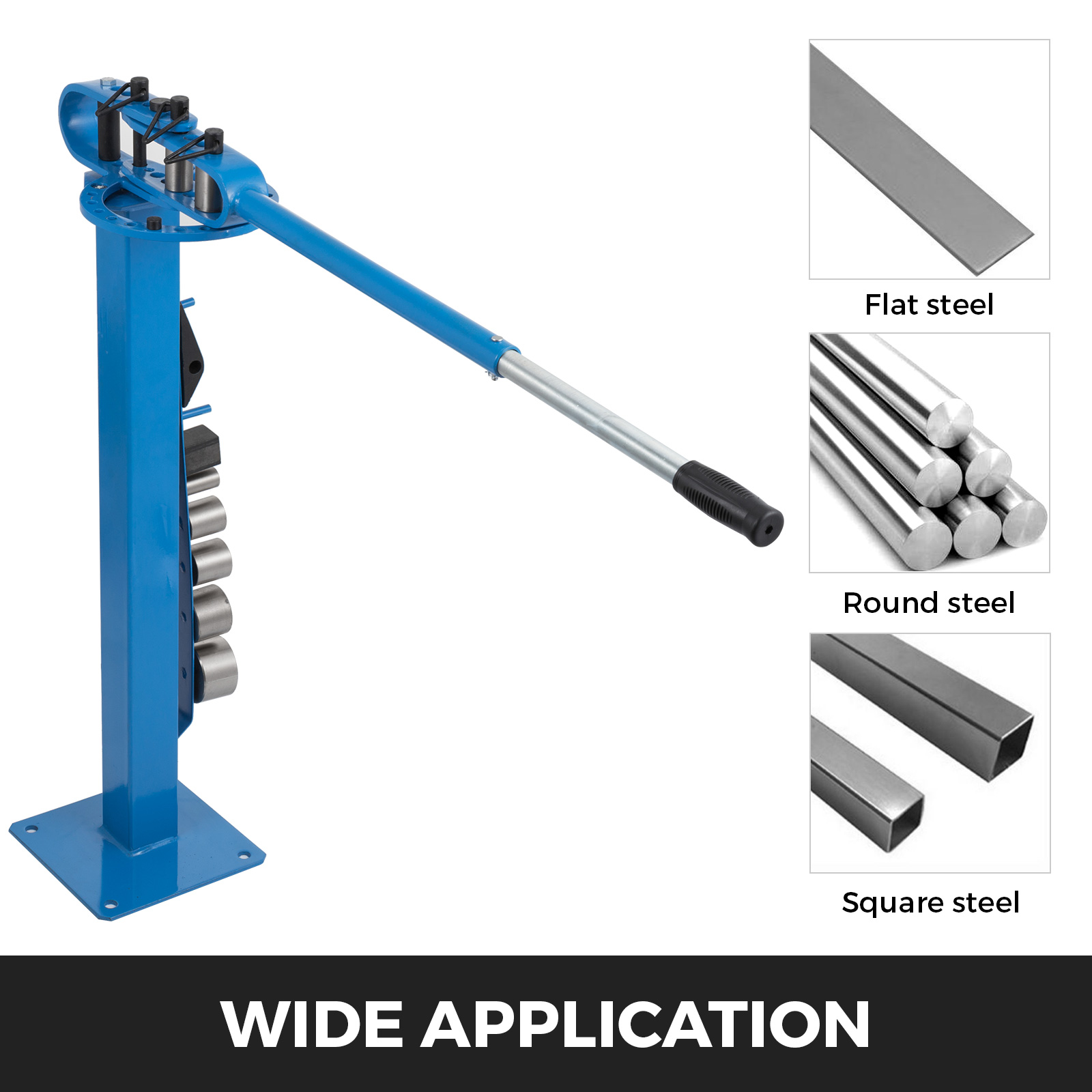 VEVOR YP-38 Floor Mounted  Ben - đánh giá và giá Manual Pipe Tube Bender 3/8 To 1 Inch